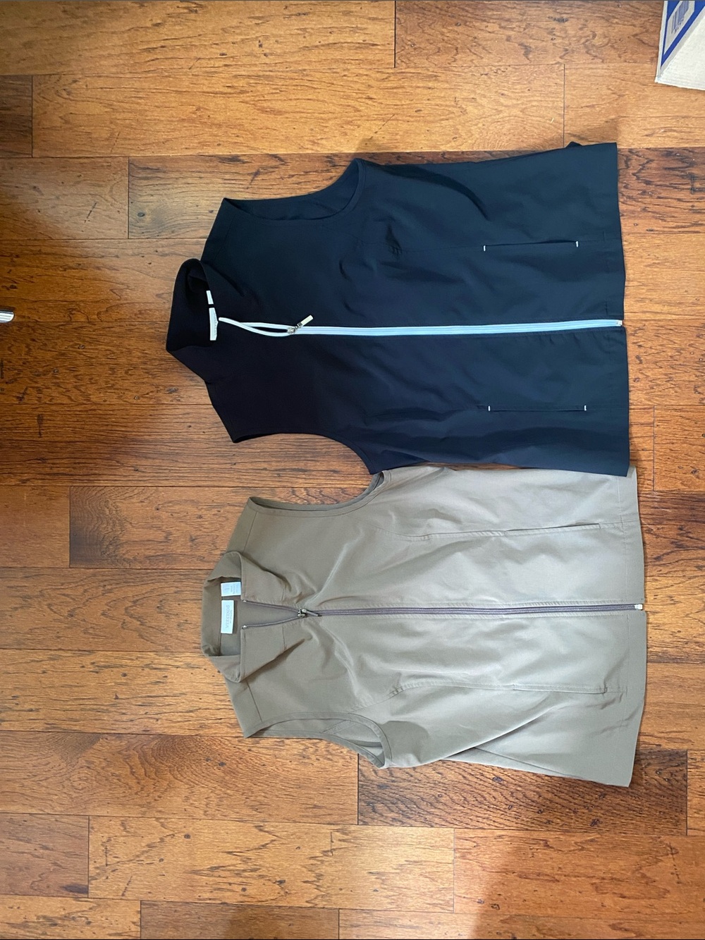 Weekends by Chico’s light weight vests size 1
